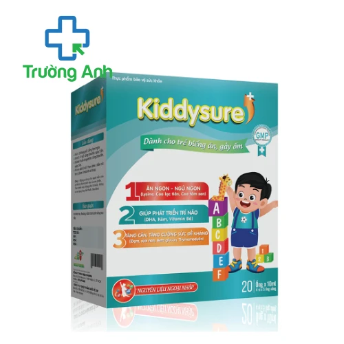 Kiddysure - Giúp hỗ trợ tăng cường dưỡng chất cho trẻ