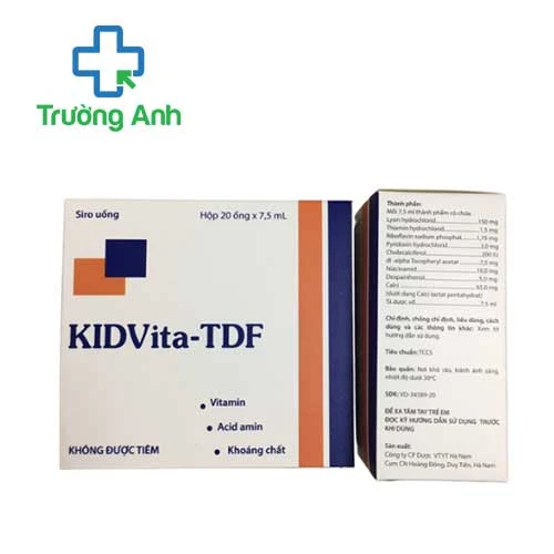 Kidvita-TDF 15ml - Giúp tăng cường sức đề kháng cho cơ thể