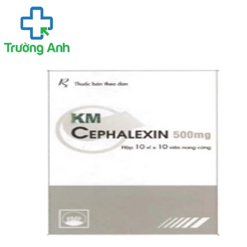 KM Cephalexin 500mg Pymepharco - Thuốc trị nhiễm khuẩn hiệu quả