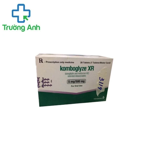 Komboglyze 5/500mg - Thuốc điều trị bệnh đái tháo đường hiệu quả