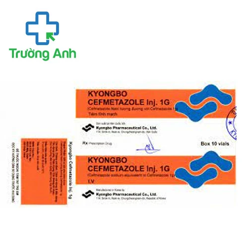 Kyongbo Cefmetazole Inj. 1g - Thuốc điều trị nhiễm khuẩn