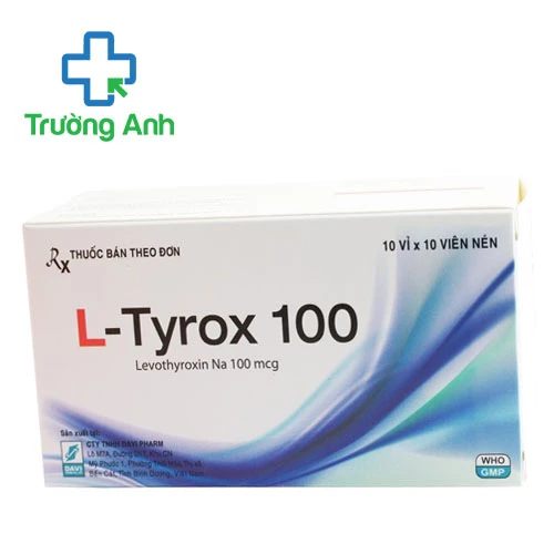 L-Tyrxox 100 - Thuốc điều trị suy giáp của Davipharm