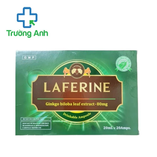 Laferine 80mg Cho-A Pharm - Hỗ trợ tăng cường tuần hoàn máu