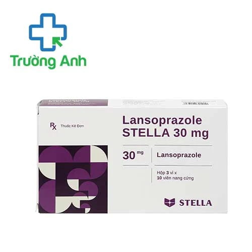 Lansoprazole Stella 30mg - Thuốc trị viêm loét dạ dày nhanh chóng