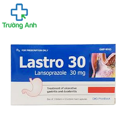 Lastro 30 - Thuốc điều trị viêm loét dạ dày của DHG