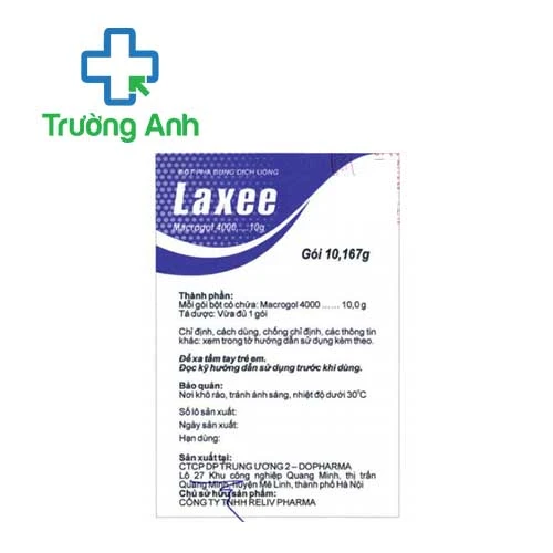 Laxee 4000mg/10g Dopharma - Thuốc điều trị táo bón hiệu quả