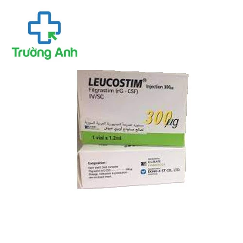 Leucostim 300mcg - Thuốc điều trị giảm bạch cầu của Hàn Quốc