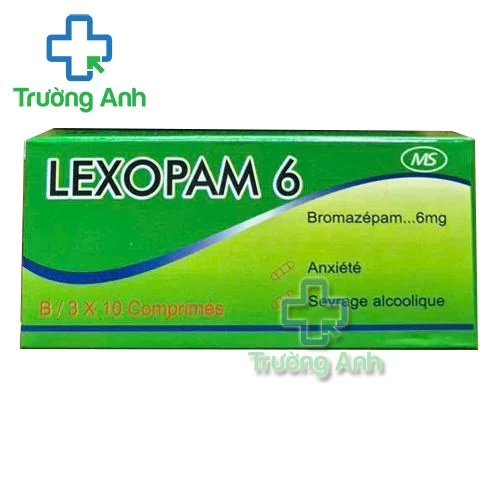 Lexopam 6 - Thuốc điều trị chứng lo âu hiệu quả của Ấn Độ