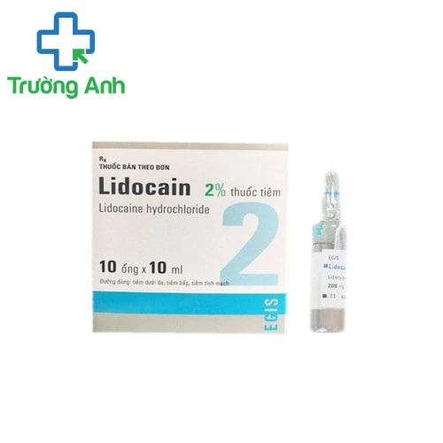 Lidocain 2% Adrenalin 0.001% Egis - Thuốc gây tê nhanh chóng 