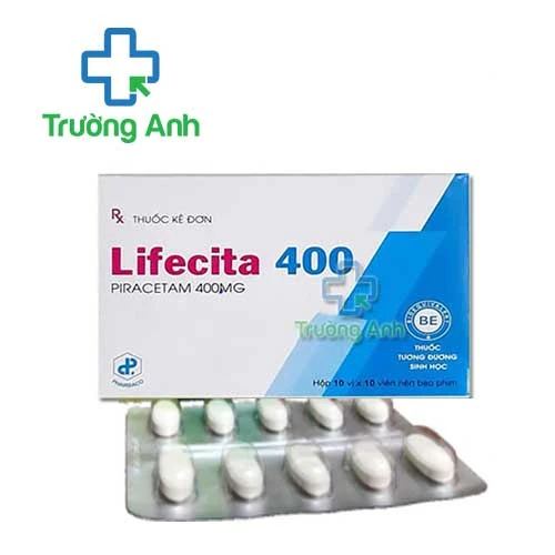 Lifecita 400 Pharbaco - Thuốc điều trị suy giảm trí não hiệu quả