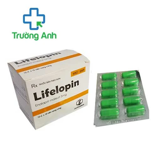 Lifelopin 5mg Dopharma - Thuốc trị tăng huyết áp và suy tim