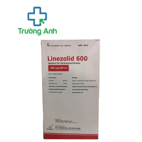 Linezolid 600 - Thuốc điều trị viêm phổi hiệu quả của Amvipharm