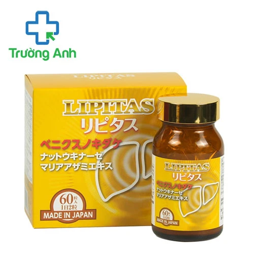 Lipitas JpanWell - Giúp giảm mỡ máu, Cholesterol của Nhật Bản