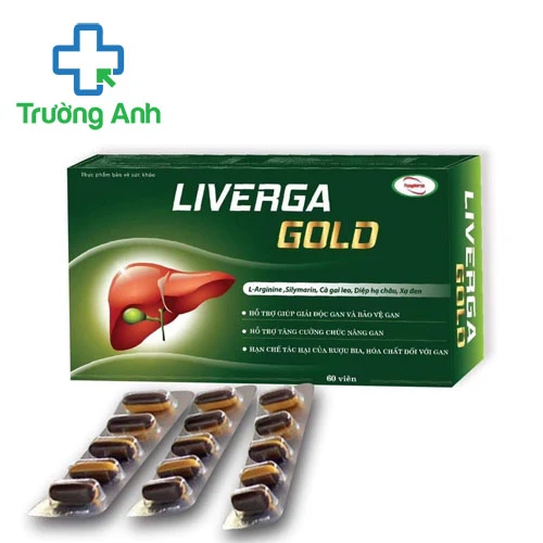 Liverga Gold Hải Linh Pharma - Hỗ trợ tăng cường chức năng gan