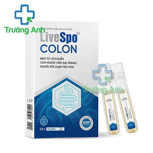 LiveSpo Colon - Bổ sung bào tử lợi khuẩn giúp cân bằng hệ vi sinh đường ruột