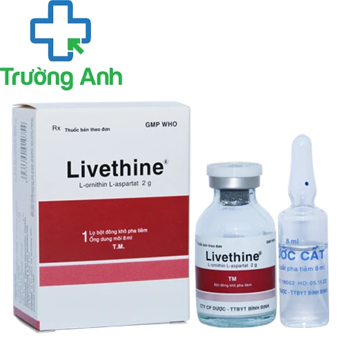 Livethine - Thuốc điều trị bệnh não gan tiềm ẩn của Bidiphar