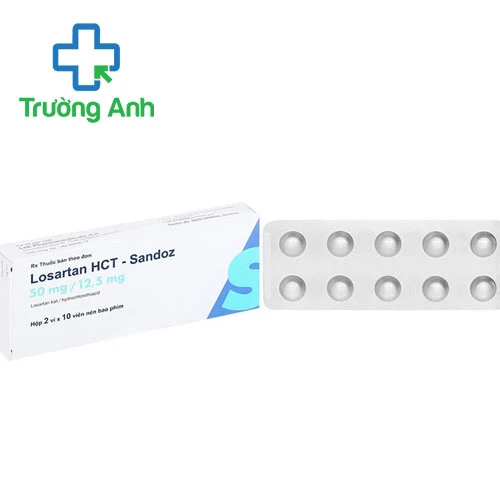 Losartan HCT-Sandoz - Thuốc điều trị tăng huyết áp hiệu quả