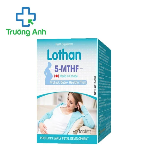Lothan 5-MTHF CSN Pharma - Giảm nguy cơ thiếu máu do thiếu sắt