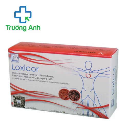 Loxicor FMC Lab - Hạ mỡ máu, giảm mỡ trong gan, hạ huyết áp