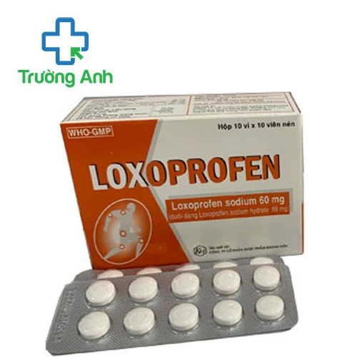 Loxoprofen Khapharco - Thuốc chống viêm, giảm đau, hạ sốt