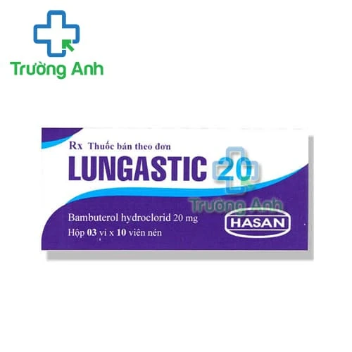 Lungastic 20 Hasan - Thuốc điều trị bệnh hen suyễn