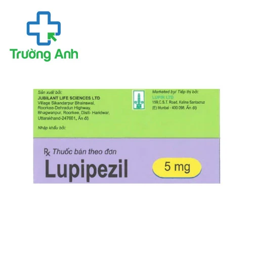 Lupipezil 5mg - Thuốc trị suy giảm trí nhớ hiệu quả của Ấn Độ