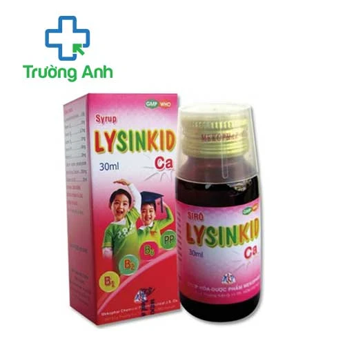 Lysinkid-Ca Mekophar - Hỗ trợ tăng cường dưỡng chất cho trẻ