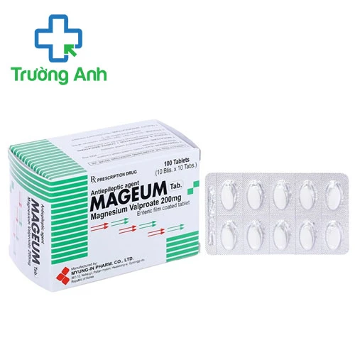 Mageum 200mg - Thuốc điều trị động kinh hiệu quả của Hàn Quốc