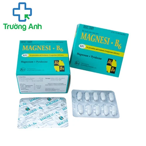 Magnesi-B6 Khapharco - Thuốc điều trị thiếu magie và vitamin B6