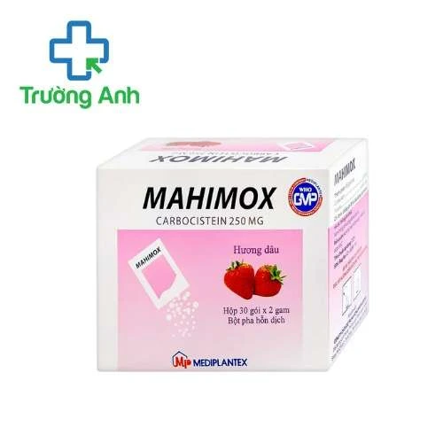 Mahimox 250mg Mediplantex - Điều trị hỗ trợ các rối loạn đường hô hấp