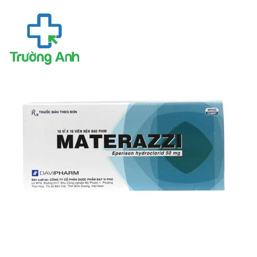Materazzi - Thuốc điều trị tăng trương lực cơ hiệu quả