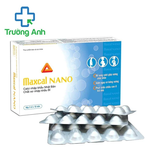 Maxcal Nano Fusi  - Hỗ trợ bảo vệ và phát triển xương khớp