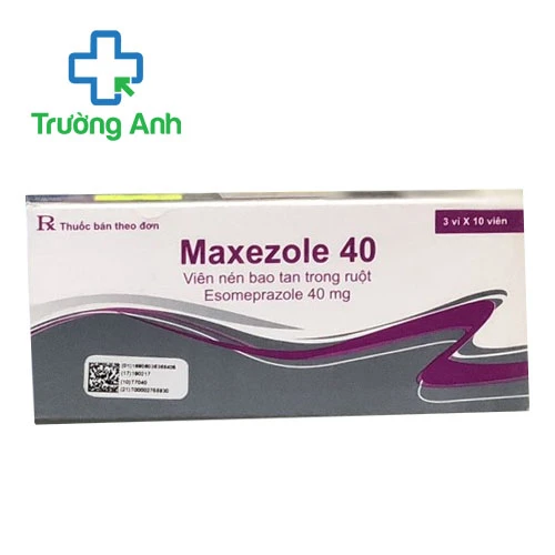 Maxezole 40 - Thuốc điều trị viêm loét dạ dày của Ấn Độ