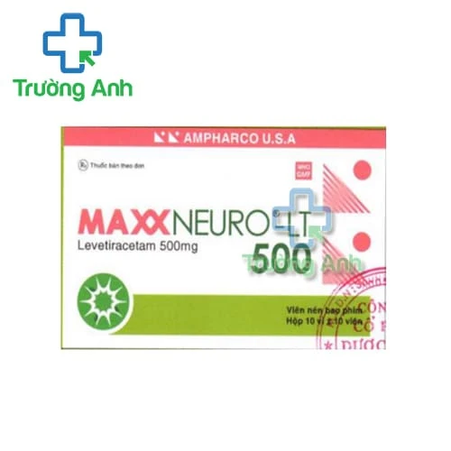 Maxxneuro - LT 500 Ampharco USA - Thuốc điều trị động kinh và co giật