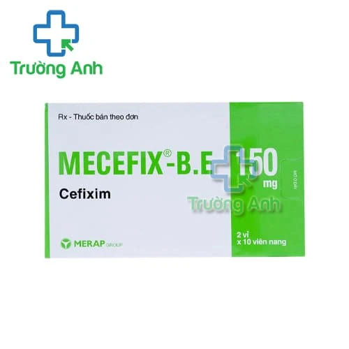 Mecefix-B.E 150mg Merap - Thuốc điều trị nhiễm khuẩn