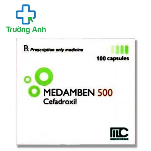 Medamben 500 Medochemie - Thuốc điều trị nhiễm khuẩn hiệu quả