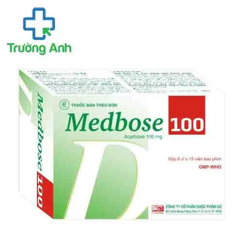 MEDBOSE 100 - Thuốc điều trị bệnh đái tháo đường của F.T.PHARMA