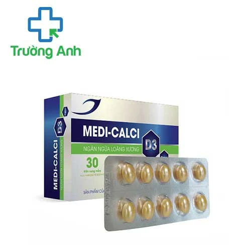 Medi Calci D3 - Bổ sung Canxi và Vitamin D3 hiệu quả cho cơ thể