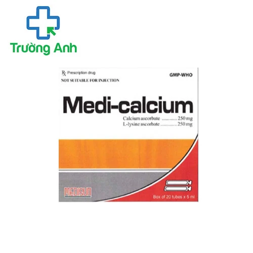 Medi-Calcium - Thuốc điều trị rối loạn tăng trưởng của Medisun