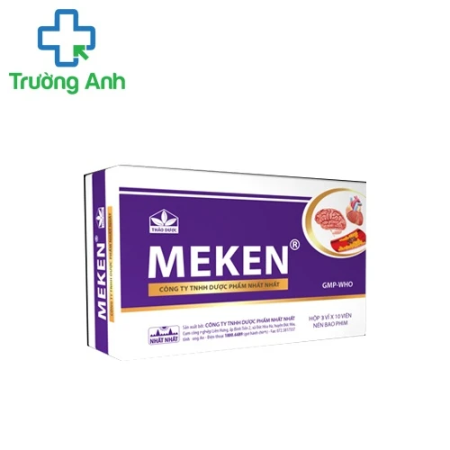 Meken - Thuốc dự phòng và điều trị tai biến mạch máu não