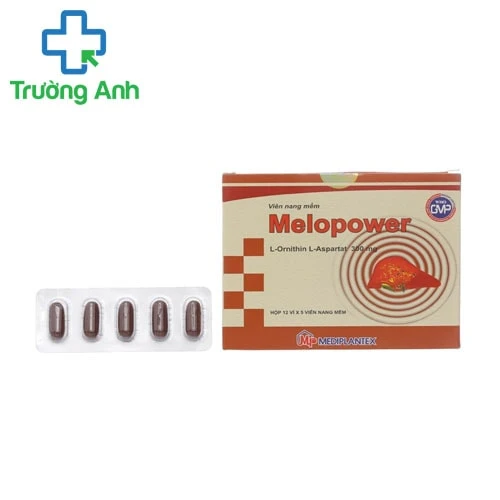Melopower 300mg Mediplantex - Thuốc trị suy giảm chức năng gan