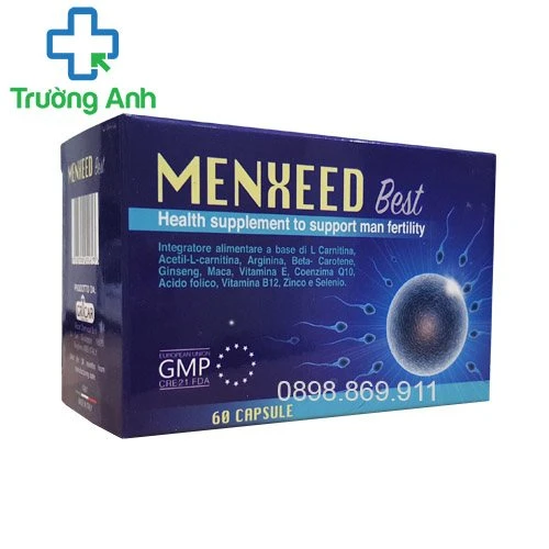 Menxeeed - Tăng cường sinh lý nam, ngừa vô sinh hiệu quả
