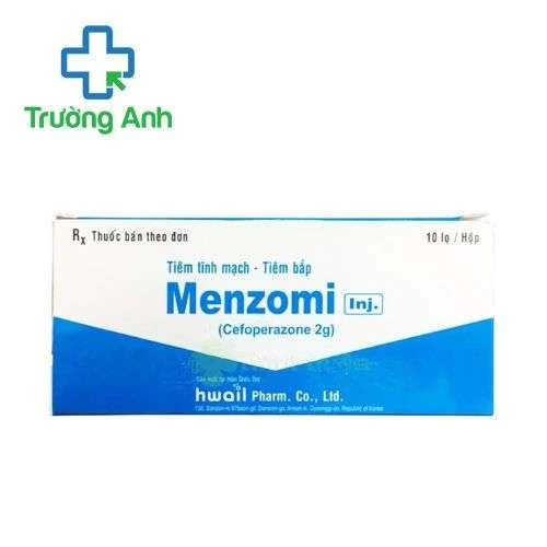 Menzomi Inj 2g Hwail Pharm - Điều trị các trường hợp nhiễm khuẩn