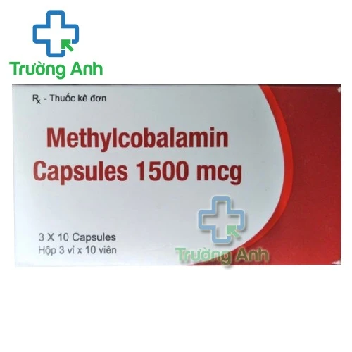 Methylcobalamin Capsules 1500 mcg - Thuốc trị bệnh lý thần kinh