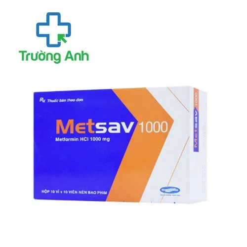 Metsav 1000 Savipharm - Thuốc trị đái tháo đường tuyp 2 hiệu quả