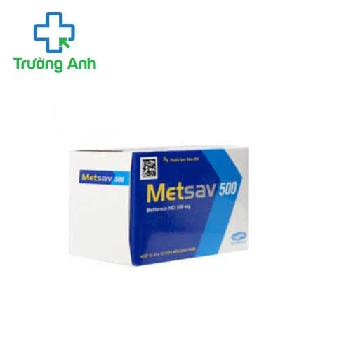Metsav 500 - Thuốc điều trị đái tháo đường tuyp 2 hiệu quả