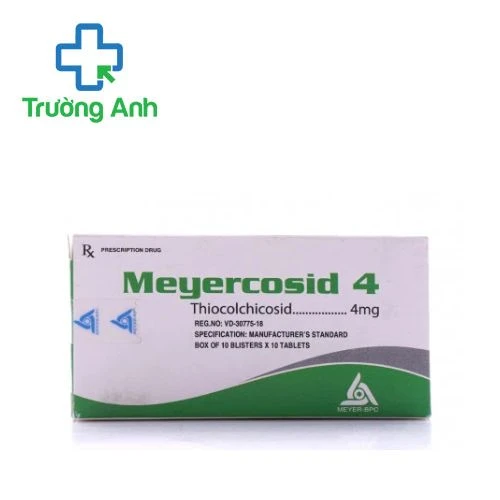 Meyercosid 4 Meyer - BPC - Điều trị giãn cơ trong các bệnh lý thoái hóa đốt sống