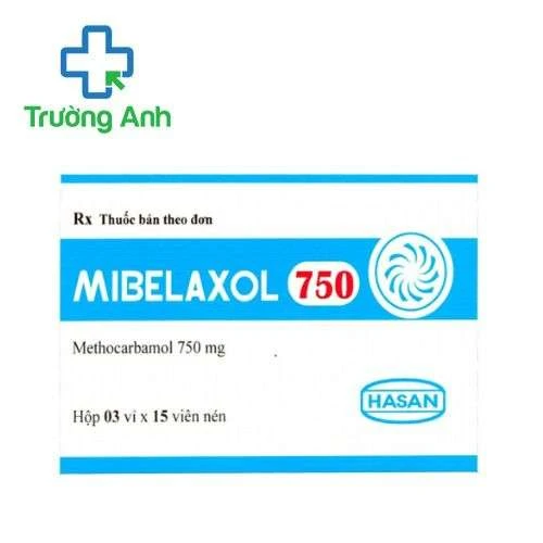 Mibelaxol 750 Hasan - Dermapharm - Giảm các triệu chứng đau trong rối loạn cơ xương