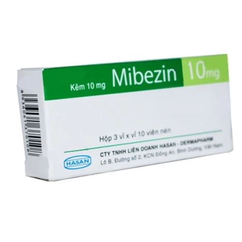 Mibezin 10 - Bổ sung kẽm hỗ trợ điều trị còi xương hiệu quả