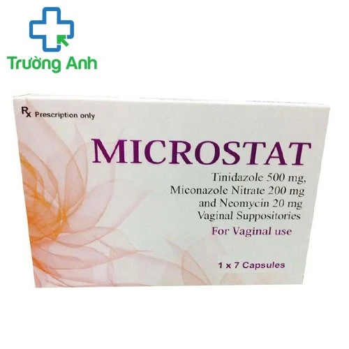 Microstat - Thuốc đặt điều trị viêm âm đạo hiệu quả